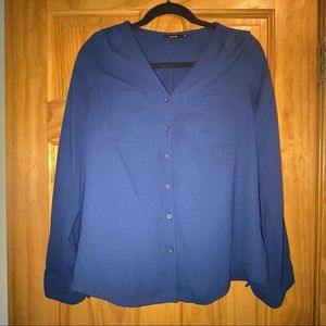 APT 9 Navy Blouse in Small